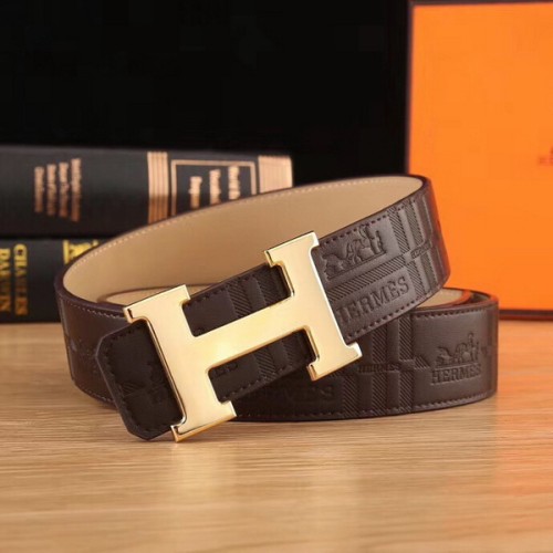 Super Perfect Quality Hermes Belts(100% Genuine Leather,Reversible Steel Buckle)-514