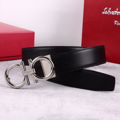 Super Perfect Quality Ferragamo Belts(100% Genuine Leather,steel Buckle)-833