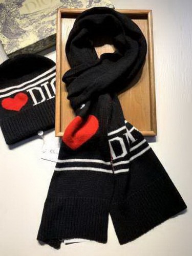 Dior Wool Cap Scarf AAA-036