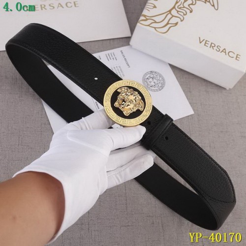 Super Perfect Quality Versace Belts(100% Genuine Leather,Steel Buckle)-049