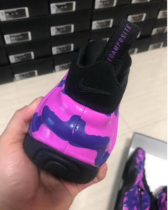 Authentic Nike Air Foamposite Pro Purple Camo