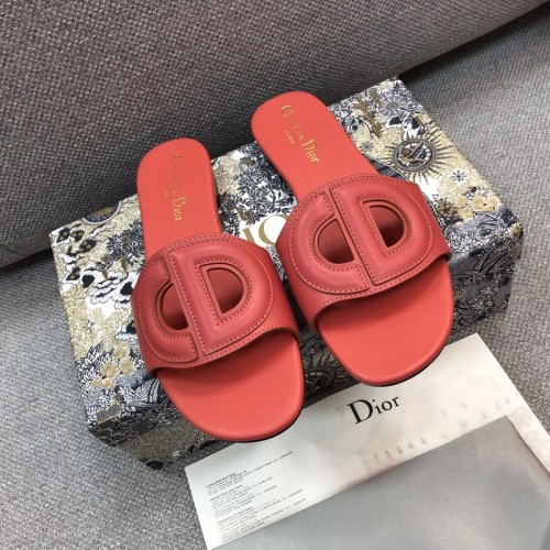 Dior women slippers 1：1 quality-012
