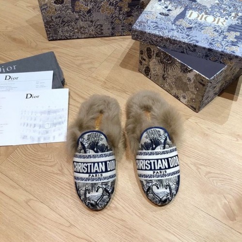 Dior women slippers 1：1 quality-054