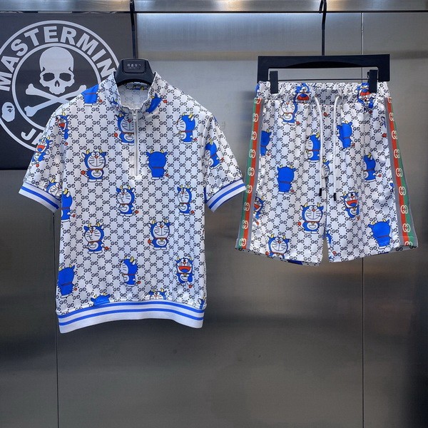 G short sleeve men suit-302(M-XXXL)