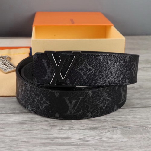 Super Perfect Quality LV Belts(100% Genuine Leather Steel Buckle)-2046