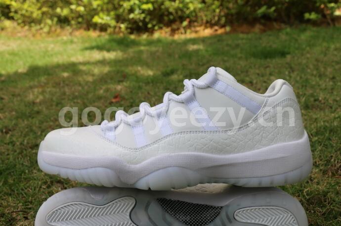 Authentic Air Jordan 11 Low GS PRM HC “Frost White”