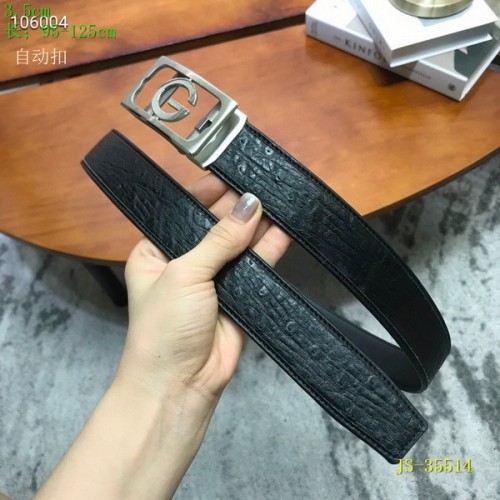 Super Perfect Quality G Belts(100% Genuine Leather,steel Buckle)-2596