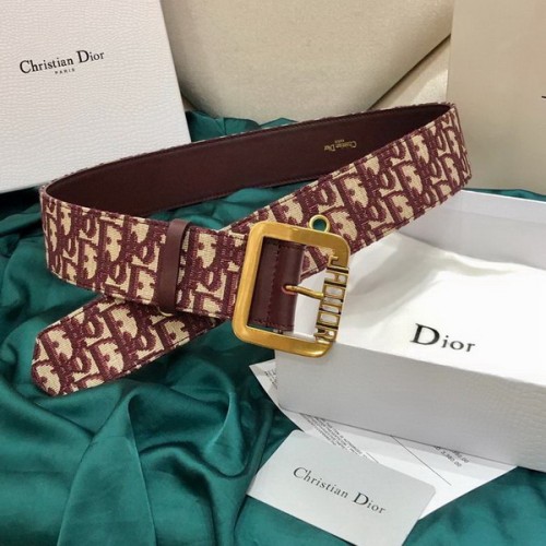 Super Perfect Quality Dior Belts(100% Genuine Leather,steel Buckle)-353