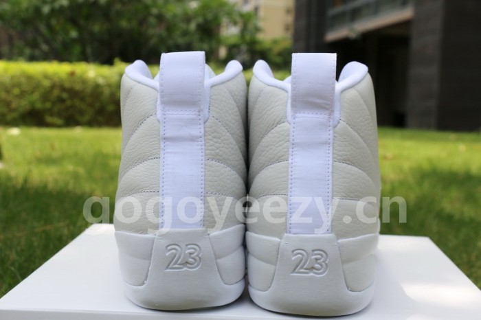 Authentic Air Jordan 12 OVO White