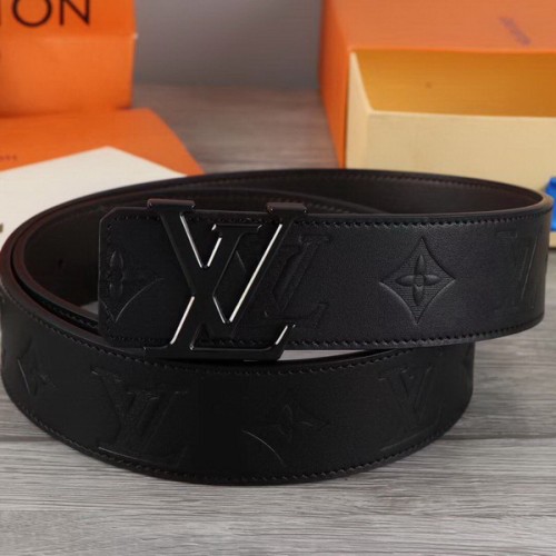 Super Perfect Quality LV Belts(100% Genuine Leather Steel Buckle)-1998
