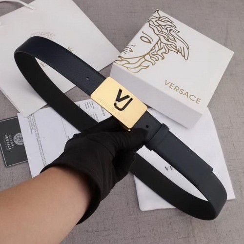 Super Perfect Quality Versace Belts(100% Genuine Leather,Steel Buckle)-474