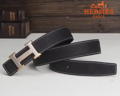 Super Perfect Quality Hermes Belts(100% Genuine Leather,Reversible Steel Buckle)-358