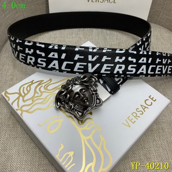 Super Perfect Quality Versace Belts(100% Genuine Leather,Steel Buckle)-732