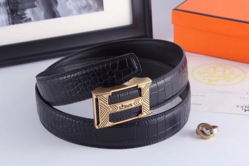 Super Perfect Quality Hermes Belts(100% Genuine Leather,Reversible Steel Buckle)-118