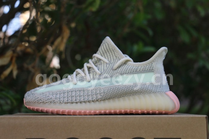 Authentic Yeezy Boost 350 V2 “Citrin” Kids Shoes