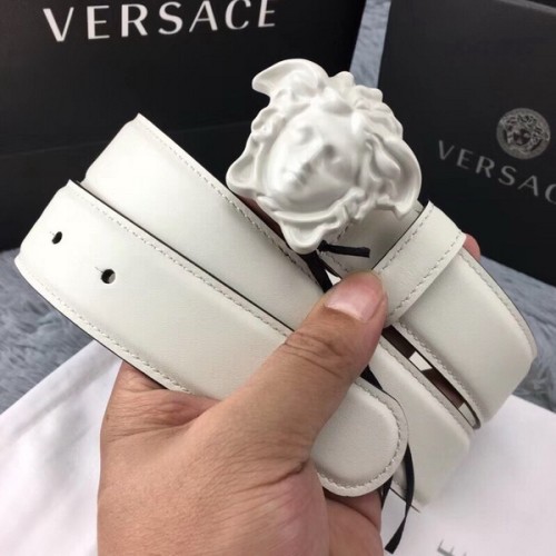 Super Perfect Quality Versace Belts(100% Genuine Leather,Steel Buckle)-469
