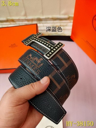 Super Perfect Quality Hermes Belts(100% Genuine Leather,Reversible Steel Buckle)-278