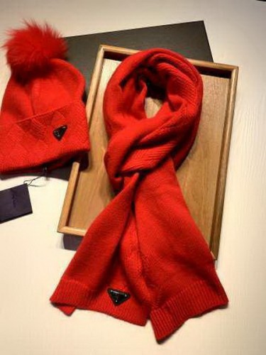 Prada Wool Cap Scarf AAA-025