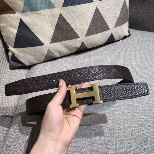 Super Perfect Quality Hermes Belts(100% Genuine Leather,Reversible Steel Buckle)-510