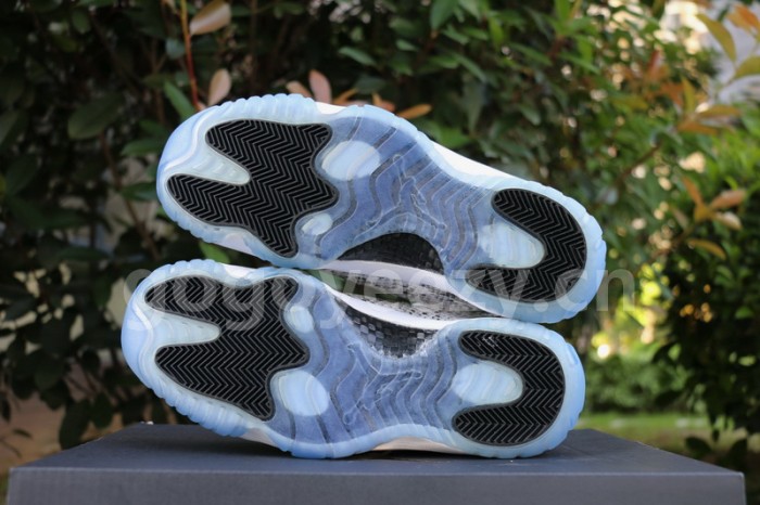 Authentic Air Jordan 11 PREM White Snakeskin