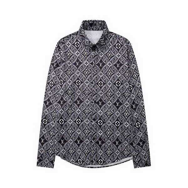 LV long sleeve shirt men-117(M-XXXL)