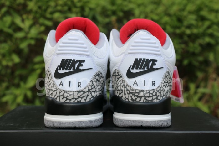 Authentic Air Jordan 3 JTH NRG Fire Red
