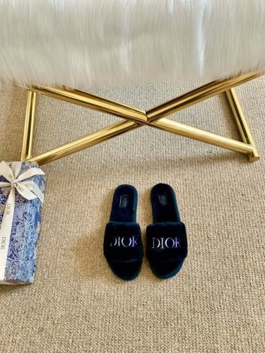 Dior women slippers 1：1 quality-022