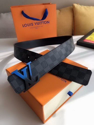 Super Perfect Quality LV Belts(100% Genuine Leather Steel Buckle)-2322