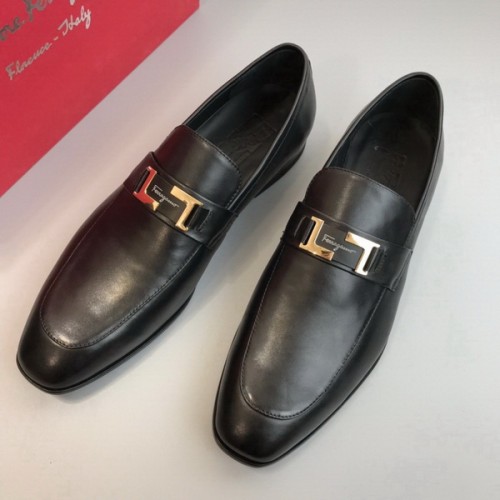 Ferragamo Men shoes 1：1 quality-257