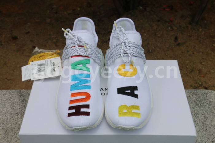 Authentic AD Human Race NMD x Pharrell Williams White