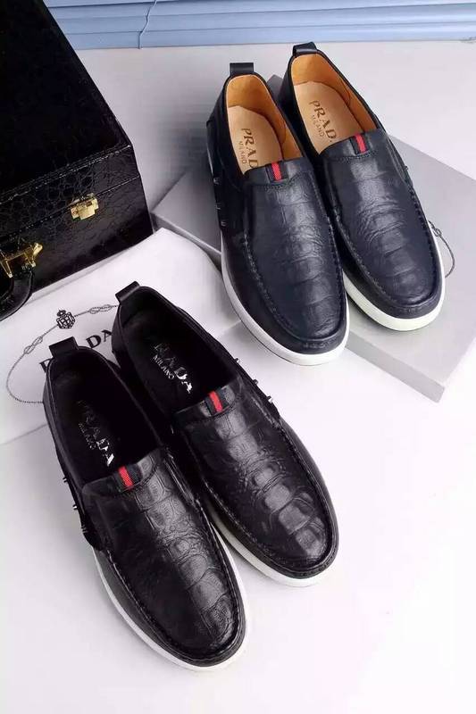 Prada men shoes 1:1 quality-120