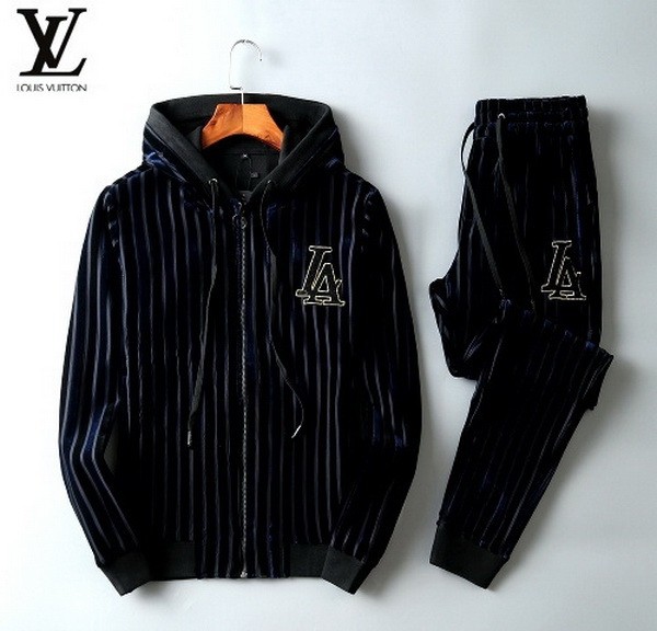 LV long sleeve men suit-056(M-XXXL)