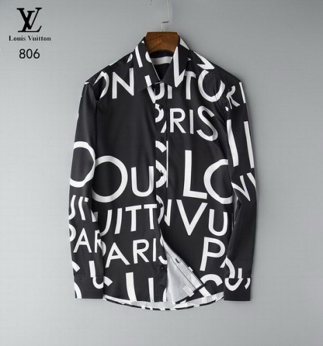LV long sleeve shirt men-097(M-XXXL)