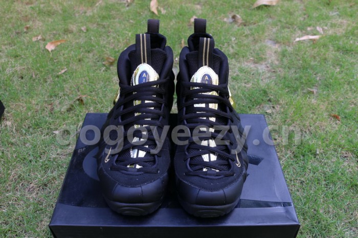 Authentic Nike Air Foamposite Pro “Black Metallic Gold”