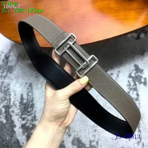 Super Perfect Quality Hermes Belts(100% Genuine Leather,Reversible Steel Buckle)-723