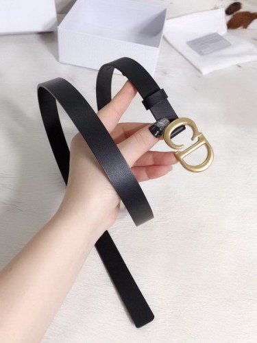 Super Perfect Quality Dior Belts(100% Genuine Leather,steel Buckle)-172