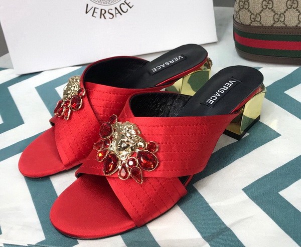 Versace women slippers 1：1 quality-025