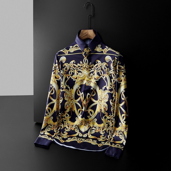 Versace long sleeve shirt men-033(M-XXXXL)