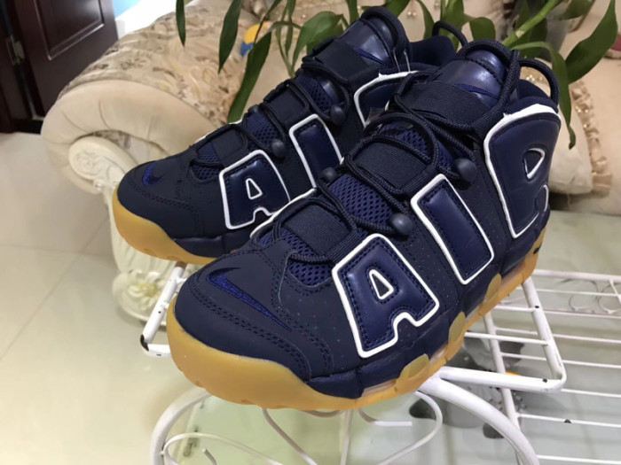 Authentic Nike Air More Uptempo Obsidian