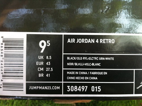 Authentic Air Jordan 4 Doernbecher