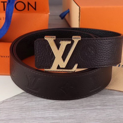 Super Perfect Quality LV Belts(100% Genuine Leather Steel Buckle)-1995