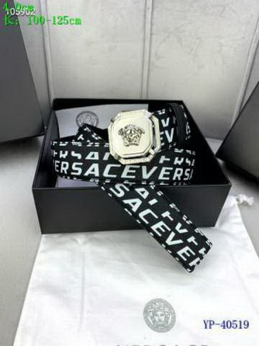Super Perfect Quality Versace Belts(100% Genuine Leather,Steel Buckle)-387