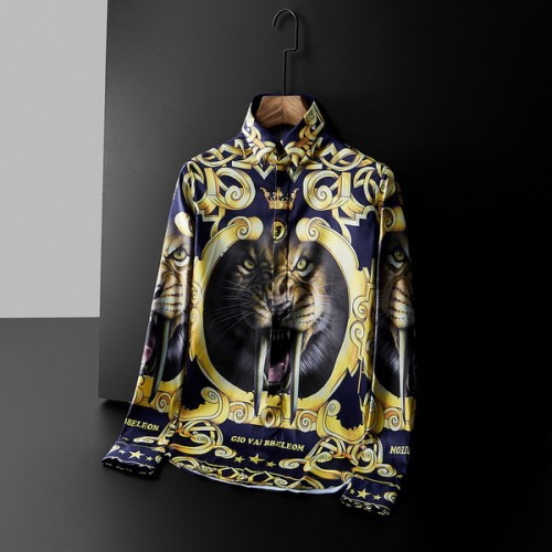 Versace long sleeve shirt men-032(M-XXXXL)