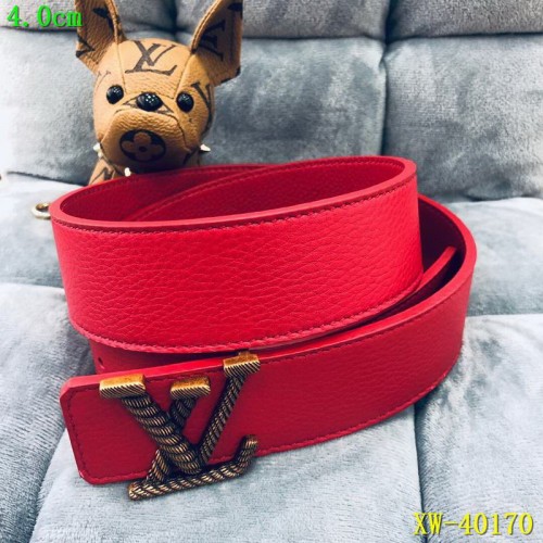 Super Perfect Quality LV Belts(100% Genuine Leather Steel Buckle)-1690