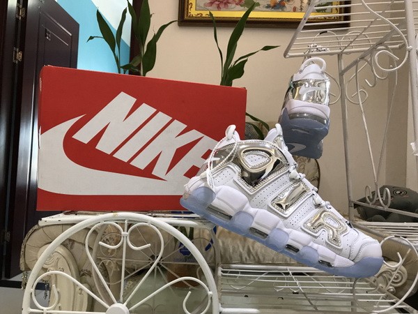 Authentic Nike Air More Uptempo Chrome-001