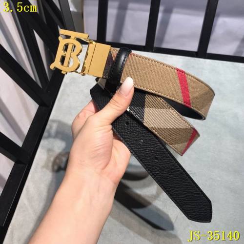 Super Perfect Quality Burberry Belts(100% Genuine Leather,steel buckle)-086
