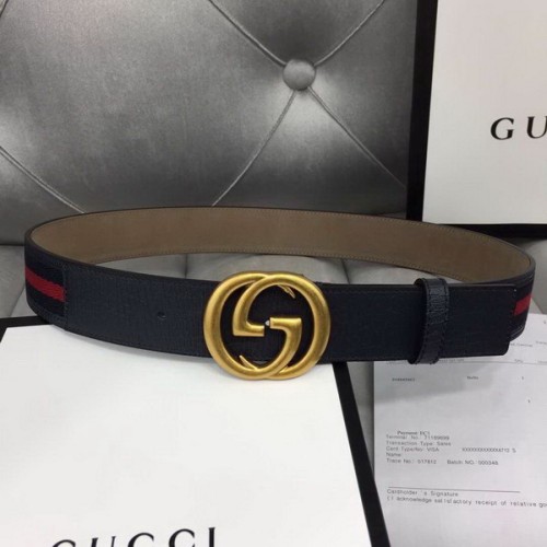 Super Perfect Quality G Belts(100% Genuine Leather,steel Buckle)-2312