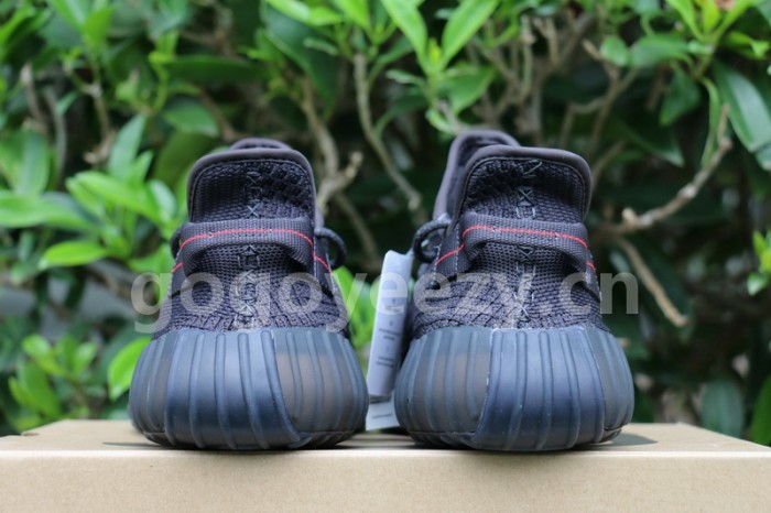 Authentic Yeezy Boost 350 V2 Black Static Non-Reflective