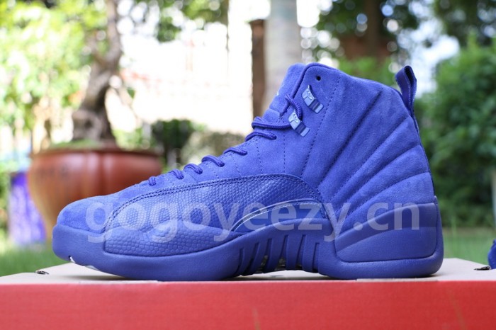 Authentic Air Jordan XII Premium “Deep Royal Blue”
