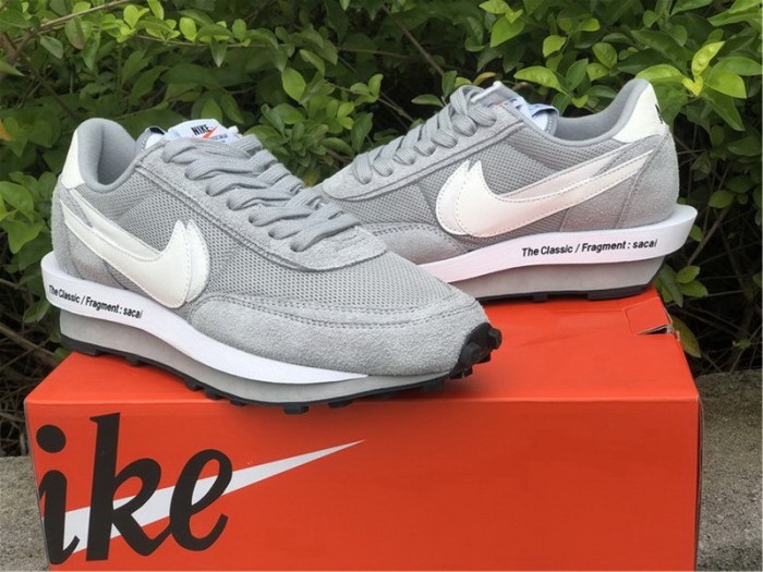 Authentic fragment Design x sacai x Nike LDV Waffle  Grey